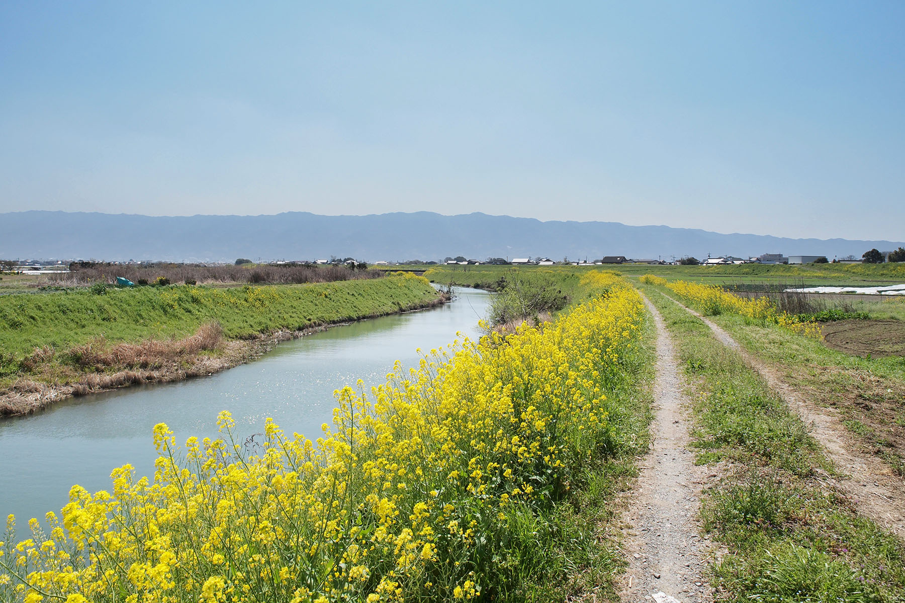 大刀洗町の風景